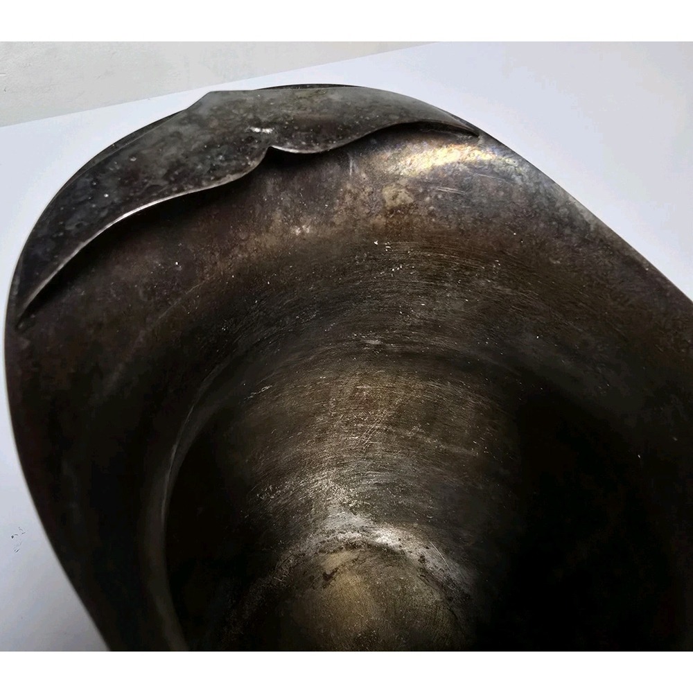 Vintage Leonard Silverplate Footed Water Pitcher With Ice Lip American Victorian - Picture 6 of 11